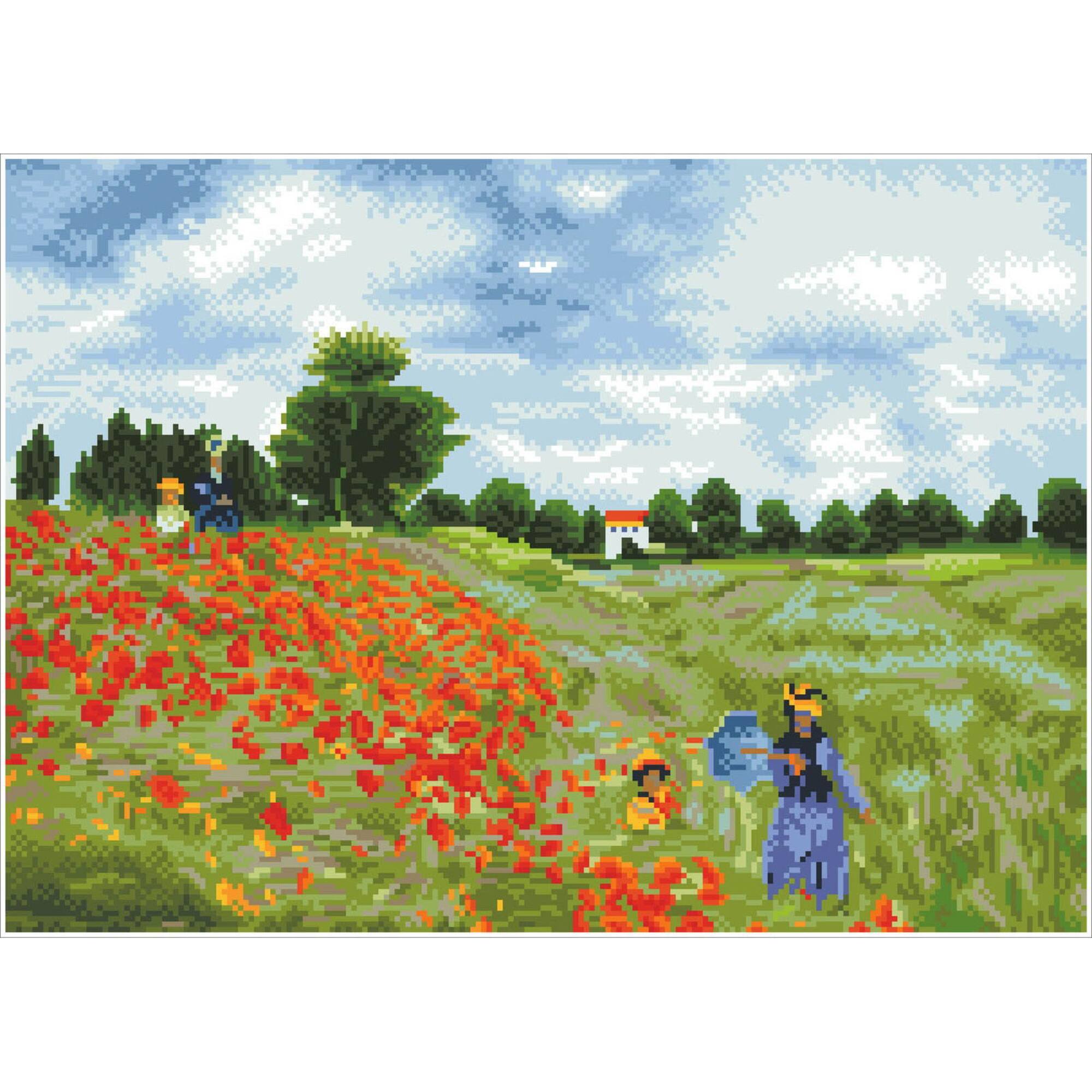 Diamond Dotz® Poppy Fields Diamond Painting Kit